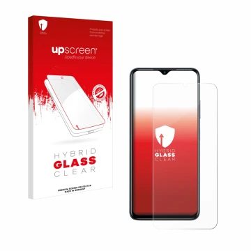 Front side of a product packaging with the brand logo upscreen. Next to it is the device Infinix Hot 30i shown with the corres
