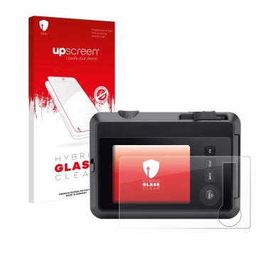 Front side of a product packaging with the brand logo upscreen. Next to it is the device Leica SOFORT 2 shown with the corresp