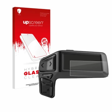 Front side of a product packaging with the brand logo upscreen. Next to it is the device Bosch Purion 200 shown with the corre