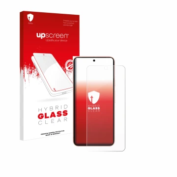 Front side of a product packaging with the brand logo upscreen. Next to it is the device Google Pixel 8 (case-friendly) shown 