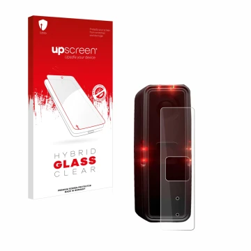 Front side of a product packaging with the brand logo upscreen. Next to it is the device Alps Alpine Ride Safety RS 1000 shown