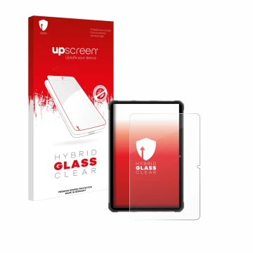 Front side of a product packaging with the brand logo upscreen. Next to it is the device Hotwav R7 shown with the correspondin