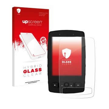 Front side of a product packaging with the brand logo upscreen. Next to it is the device TwoNav Aventura 2 Plus shown with the