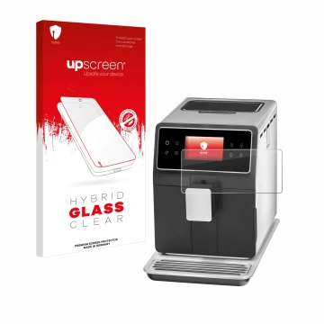 Front side of a product packaging with the brand logo upscreen. Next to it is the device WMF Perfection 840L shown with the co