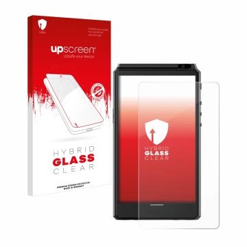 Front side of a product packaging with the brand logo upscreen. Next to it is the device Hiby R6 III shown with the correspond