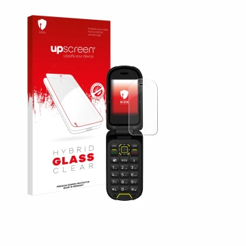 Front side of a product packaging with the brand logo upscreen. Next to it is the device Hammer Bow LTE shown with the corresp
