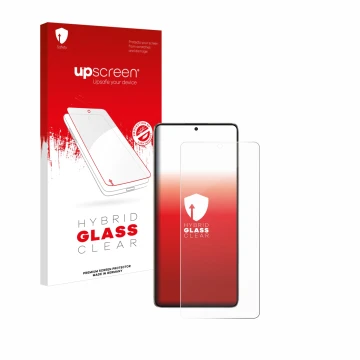 Front side of a product packaging with the brand logo upscreen. Next to it is the device Xiaomi Poco F6 shown with the corresp