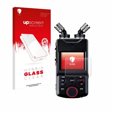 Front side of a product packaging with the brand logo upscreen. Next to it is the device Tascam Portacapture X6 shown with the