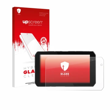 Front side of a product packaging with the brand logo upscreen. Next to it is the device Chigee AIO-5 Play shown with the corr