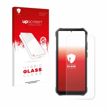 Front side of a product packaging with the brand logo upscreen. Next to it is the device Fossibot F105 shown with the correspo