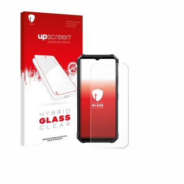 Front side of a product packaging with the brand logo upscreen. Next to it is the device Fossibot F106 Pro shown with the corr