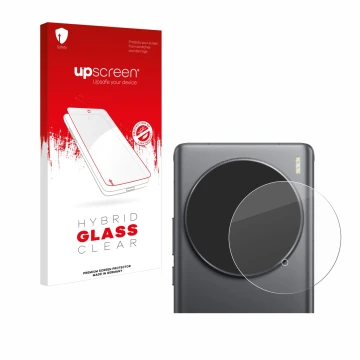 Front side of a product packaging with the brand logo upscreen. Next to it is the device Vivo X100 Ultra (ONLY Camera Lens) sh