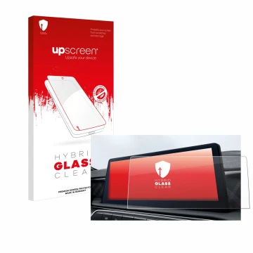 Front side of a product packaging with the brand logo upscreen. Next to it is the device MG3 Hybrid Hybrid+ 2024 shown with th