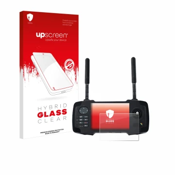 Front side of a product packaging with the brand logo upscreen. Next to it is the device Toslon XR500 shown with the correspon