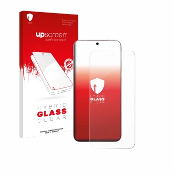 Front side of a product packaging with the brand logo upscreen. Next to it is the device Vivo X200 Pro mini shown with the cor