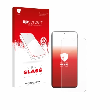Front side of a product packaging with the brand logo upscreen. Next to it is the device Honor Magic 7 shown with the correspo