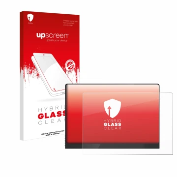 Front side of a product packaging with the brand logo upscreen. Next to it is the device Uperfect UColor O2 16