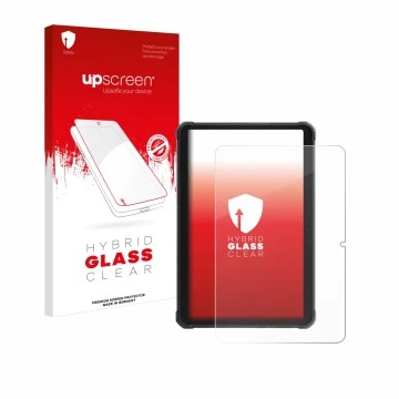 Front side of a product packaging with the brand logo upscreen. Next to it is the device Hotwav R8 shown with the correspondin