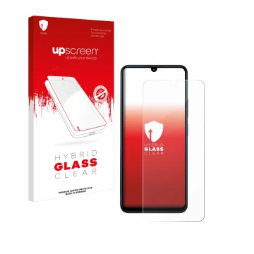 Front side of a product packaging with the brand logo upscreen. Next to it is the device Xiaomi Redmi 14C 5G shown with the co