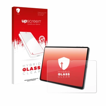 Front side of a product packaging with the brand logo upscreen. Next to it is the device Terra Pad 1007 10.95