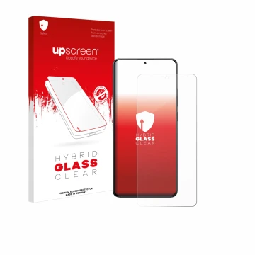 Front side of a product packaging with the brand logo upscreen. Next to it is the device Xiaomi Poco X7 Pro shown with the cor
