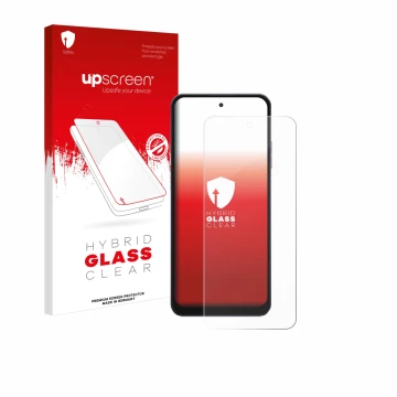 Front side of a product packaging with the brand logo upscreen. Next to it is the device Hotwav Note 13 Max shown with the cor