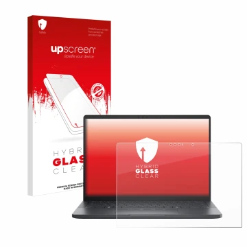 Front side of a product packaging with the brand logo upscreen. Next to it is the device Dell Pro 13 Premium shown with the co