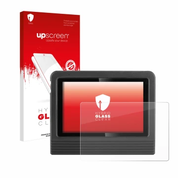 Front side of a product packaging with the brand logo upscreen. Next to it is the device Launch X-431 V+ 5.0 Pro3S shown with 