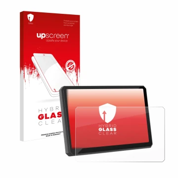 Front side of a product packaging with the brand logo upscreen. Next to it is the device Carpuride W502BS 5