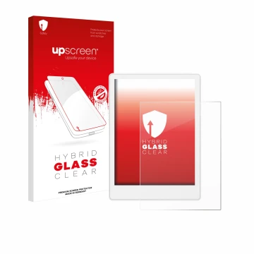 Front side of a product packaging with the brand logo upscreen. Next to it is the device Meebook M8 7.8