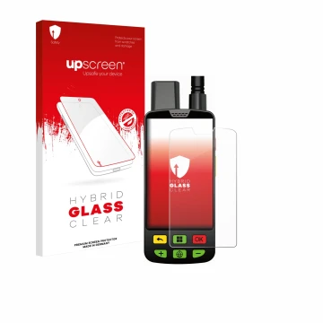 Front side of a product packaging with the brand logo upscreen. Next to it is the device Aduro Locit GPS shown with the corres