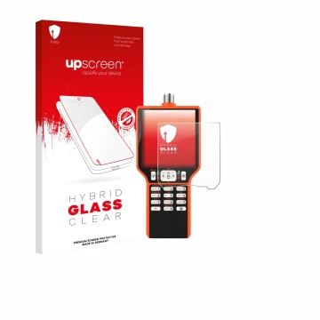 Front side of a product packaging with the brand logo upscreen. Next to it is the device RigExpert MATCH shown with the corres