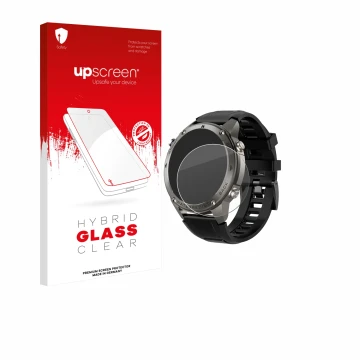 Front side of a product packaging with the brand logo upscreen. Next to it is the device Knauermann GPS 4 (2025) shown with th