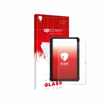 Front side of a product packaging with the brand logo upscreen. Next to it is the device Hotwav R10 Pro shown with the corresp