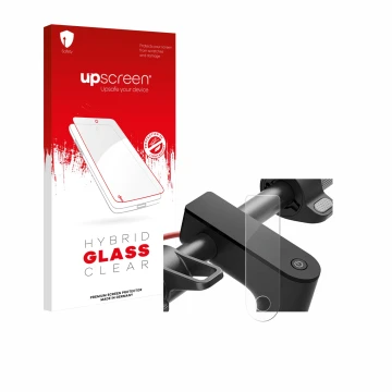 Front side of a product packaging with the brand logo upscreen. Next to it is the device Xiaomi Electric Scooter 4 shown with 