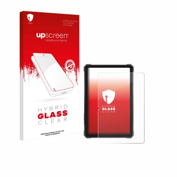 Front side of a product packaging with the brand logo upscreen. Next to it is the device Hotwav R9 Plus shown with the corresp