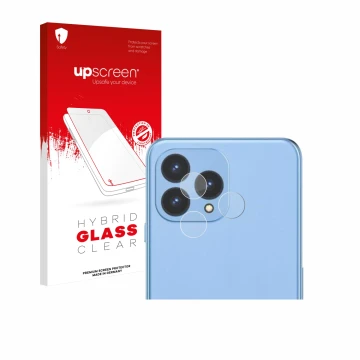 Front side of a product packaging with the brand logo upscreen. Next to it is the device Cubot P80 (ONLY Camera) shown with th