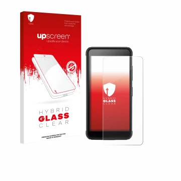 Front side of a product packaging with the brand logo upscreen. Next to it is the device SkyCaddie Pro 4X shown with the corre