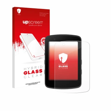 Front side of a product packaging with the brand logo upscreen. Next to it is the device Bryton Rider 550 shown with the corre