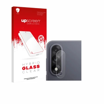 Front side of a product packaging with the brand logo upscreen. Next to it is the device OnePlus Nord 5 (ONLY Camera Lens) sho