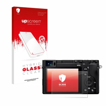 Front side of a product packaging with the brand logo upscreen. Next to it is the device Sony RX1R III shown with the correspo