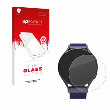 Front side of a product packaging with the brand logo upscreen. Next to it is the device Patronus Notfalluhr (41.5 mm) shown w