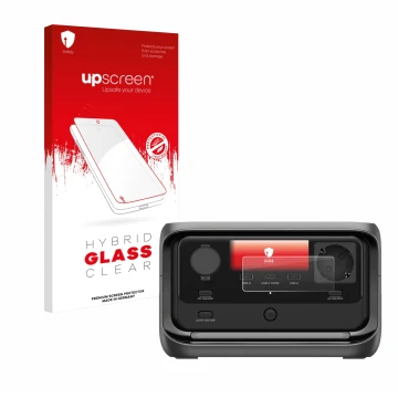 Front side of a product packaging with the brand logo upscreen. Next to it is the device EcoFlow River 3 Plus shown with the c