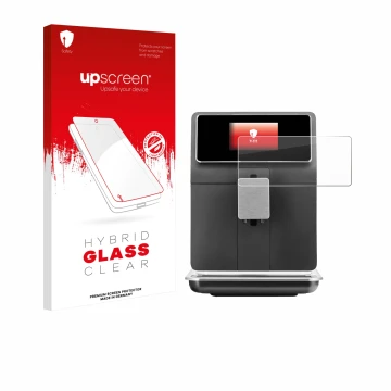 Front side of a product packaging with the brand logo upscreen. Next to it is the device WMF Perfection 860L shown with the co