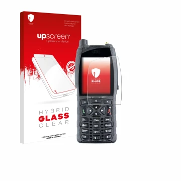 Front side of a product packaging with the brand logo upscreen. Next to it is the device Sepura SC2020 shown with the correspo
