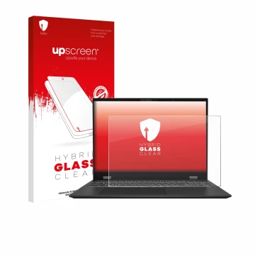 Front side of a product packaging with the brand logo upscreen. Next to it is the device MSI Prestige 16 AI Evo B1M shown with