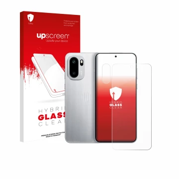 Front side of a product packaging with the brand logo upscreen. Next to it is the device OnePlus 15R (Front+Camera) shown with