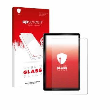 Front side of a product packaging with the brand logo upscreen. Next to it is the device Yicty C108 10.1