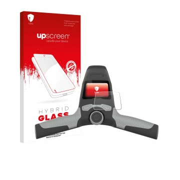 Front side of a product packaging with the brand logo upscreen. Next to it is the device PowaKaddy FW5s shown with the corresp