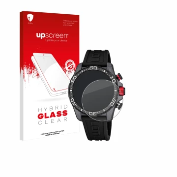 Front side of a product packaging with the brand logo upscreen. Next to it is the device Lotus Connected 20000/4 (45 mm) shown